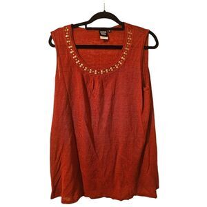 SHARON YOUNG Sleeveless Shell‎ Top - Size XL